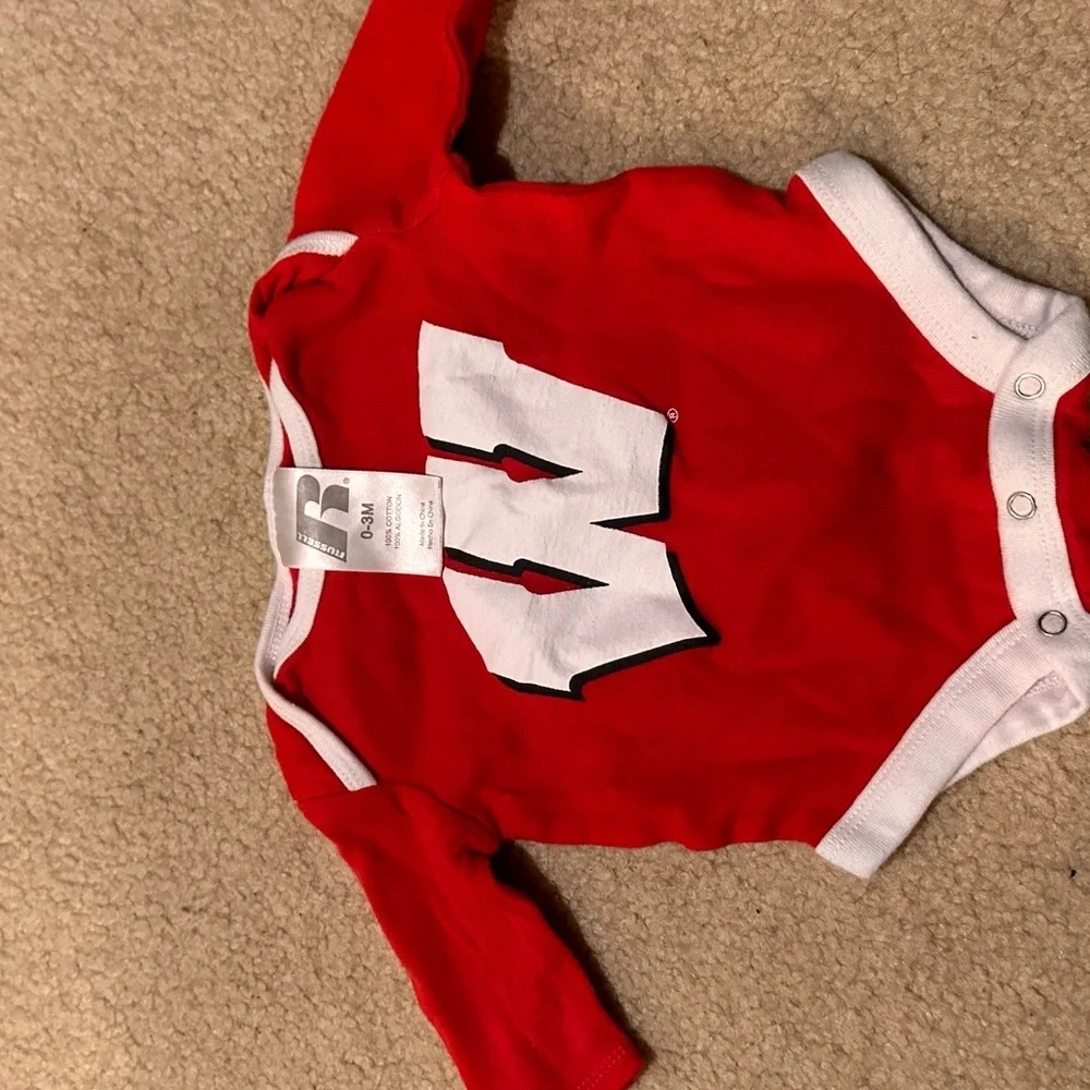 Baby Sports Bodysuit Lot Packers Wisconsin 0–3 Months - Picture 4 of 5